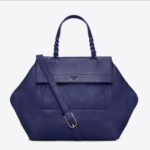 Tory Burch half moon satchel